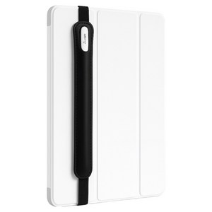 리브에잇 테블릿 펜 보관 탄성 밴드 가죽 케이스 15 x 195 mm