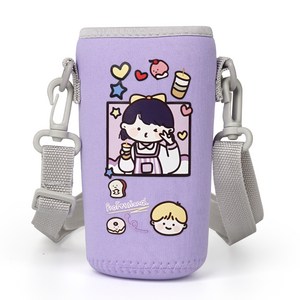 위즐 물병 텀블러 파우치 가방, 라벤더, 1개