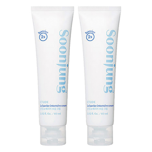 에뛰드하우스 순정 2x 베리어 보습 크림, 60ml, 2개