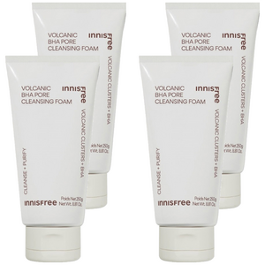 이니스프리 화산송이 BHA 모공 클렌징폼 대용량, 250g, 4개