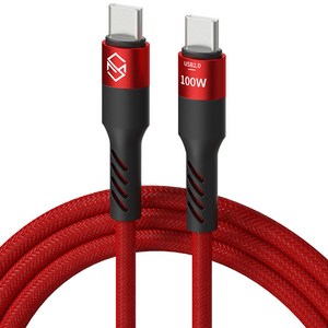 신지모루 단선 방지 100W C타입-C타입 PD 초고속 충전 케이블