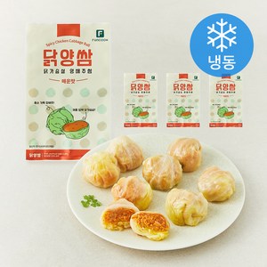 닭가슴살 양배추쌈 매운맛 (냉동), 280g, 4개