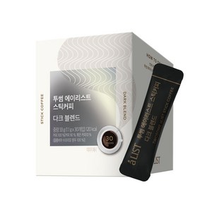 aLIST 투썸 스틱커피 다크 블렌드, 1.1g, 30개입, 1개