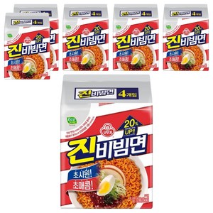 오뚜기 진비빔면 156g, 24개, (4개입 X 6팩)