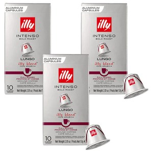 일리 네스프레소 캡슐커피 볼드 로스트 인텐소 룽고 그라운드