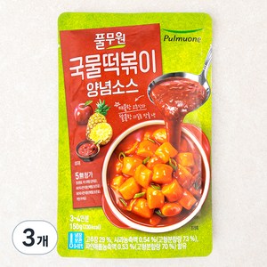 풀무원 국물떡볶이 양념소스, 150g, 3개