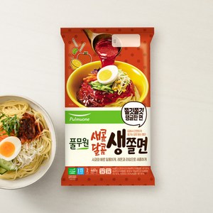 풀무원 새콤달콤 생쫄면 2인, 460g, 1개