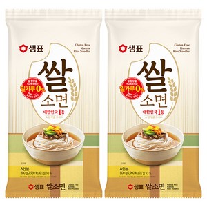 샘표 쌀 소면, 800g, 2개