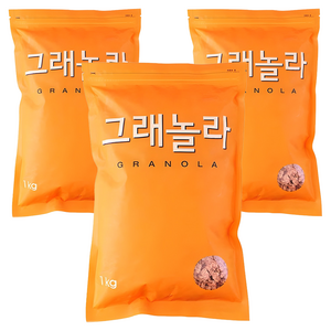(주)동서 그래놀라, 1kg, 3개