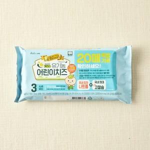남양유업 드빈치 유기가공식품 인증 아기치즈 3단계 20매, 360g, 1개