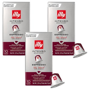 일리 네스프레소 호환 볼드 로스트 에스프레소 그라운드 캡슐커피