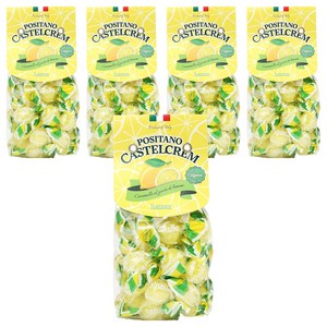 포지타노 카스텔크렘 레몬 캔디, 200g, 5개