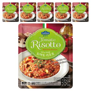 폰타나 비프 앤 머쉬룸 토마토 리조또, 250g, 6개