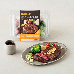 MYCHEF 갈릭비프스테이크 2인분, 549g, 1개