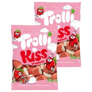 트롤리 키스 젤리, 100g, 2개