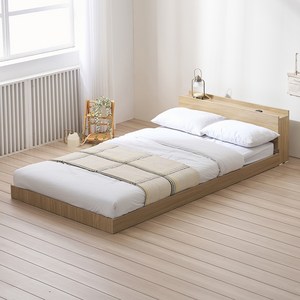 서울소호 홈즈 저상형 침대 프레임 + 파워 본넬 양면 매트리스 세트 방문설치