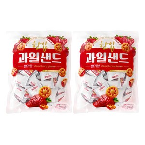 한입 과일 샌드 딸기향, 800g, 2개