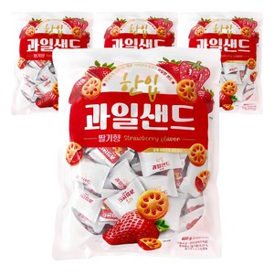 한입 과일 샌드 딸기향, 800g, 4개