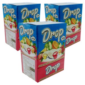 드롭 어소티트 소프트캔디 6가지맛, 2.2kg, 3개