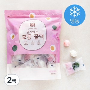 아리울떡공방 굳지않는 모듬 꿀떡 (냉동), 2팩, 1.2kg