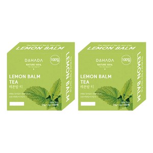 다하다 레몬밤 티백