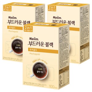 맥심 모카골드 부드러운 블랙 커피믹스