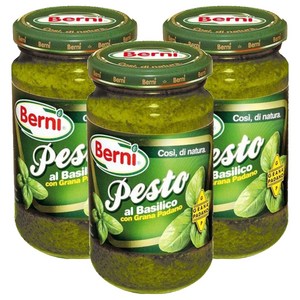 베르니 바질 페스토, 195g, 3개