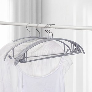 코멧 홈 어깨 뿔 방지 논슬립 옷걸이, 그레이, 20개