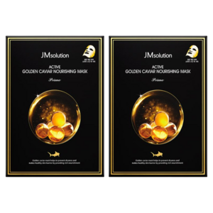 제이엠솔루션 액티브 골든 캐비어 너리싱 프라임 마스크팩, 10개입, 2개