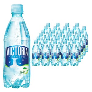 웅진 빅토리아 그린애플 스파클링, 500ml, 40개