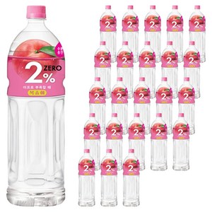 이프로 부족할 때 복숭아 제로, 1.5L, 24개