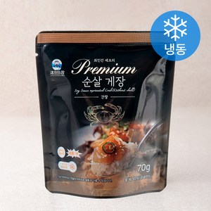 최인선 셰프의 프리미엄 국내산 순살게장 간장 (냉동), 70g, 1개