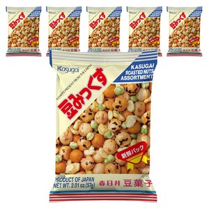 카수가이 마메믹스 과자, 57g, 6개