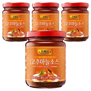 이금기 오뚜기 중화 고추마늘 소스, 226g, 4개