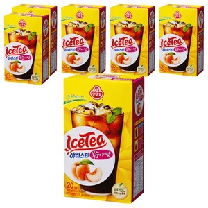 오뚜기 아이스티 복숭아맛