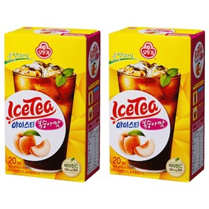 오뚜기 아이스티 복숭아맛