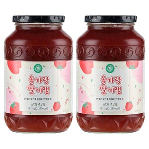초록원 올가랑 딸기잼, 1kg, 2개