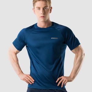 아르메데스 남성용 냉감 통기성 슈퍼 드라이 기능성 쿨 언더레이어 티셔츠 AR-194