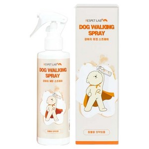 리스펫 강아지 워킹 스프레이, 혼합색상, 1개