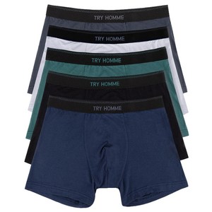 트라이 남성용 365 데일리 스탠다드 드로즈 팬티 5종 세트 EMDRSG1