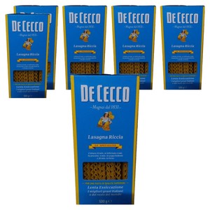 데체코 라자냐, 500g, 6개