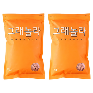 동서 그래놀라 시리얼, 1kg, 2개