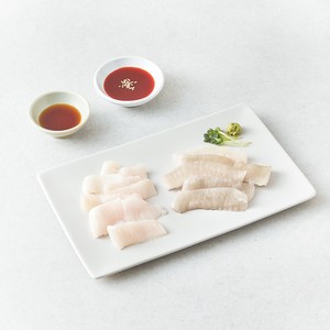 은하수산 광어 지느러미 회 (냉장), 100g, 1개