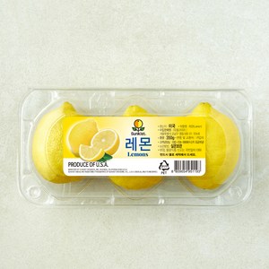 썬키스트 미국산 레몬, 350g, 1개