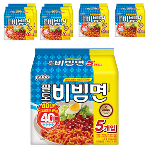 팔도 비빔면, 35개, (5개입 X 7팩)