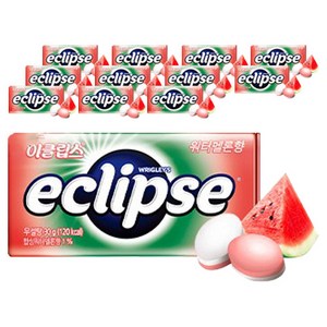 이클립스 워터멜론 하드캔디, 30g, 12개