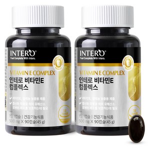 인테로 비타민E 컴플렉스 45g, 90정, 2개