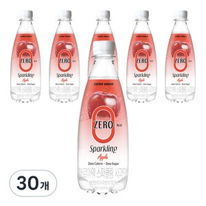 제로아워 0kcal 스파클링 사과맛, 350ml, 30개