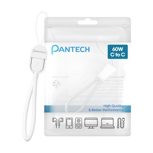 팬텍 C타입-C타입 초고속 충전 휴대용 숏케이블 60W