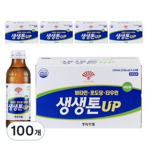 생생톤 UP 에너지 음료, 120ml, 100개